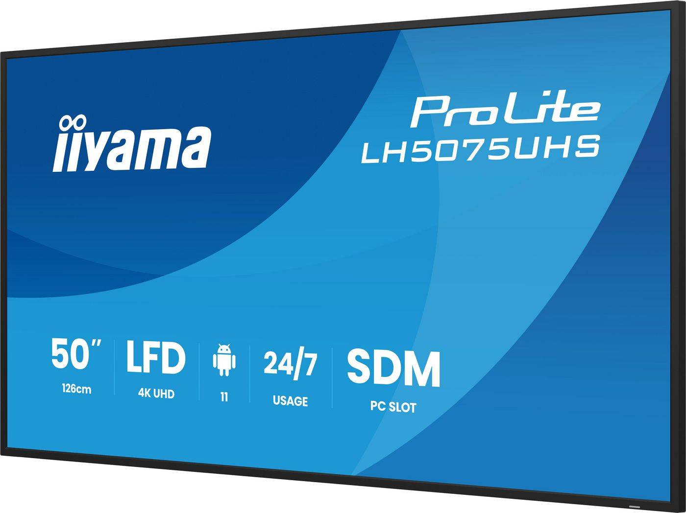iiyama ProLite 127 cm 50 Zoll Diagonalklasse LCD-Display mit LED-Hintergrundbeleuchtung Digital Signage integrierter-6