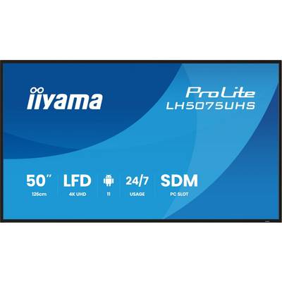 iiyama ProLite 127 cm 50 Zoll Diagonalklasse LCD-Display mit LED-Hintergrundbeleuchtung Digital Signage integrierter-2