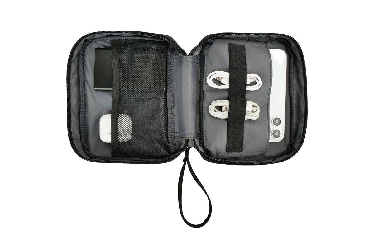 Conceptronic Organizer-Tasche Tech-Zubehörtasche schwarz-5