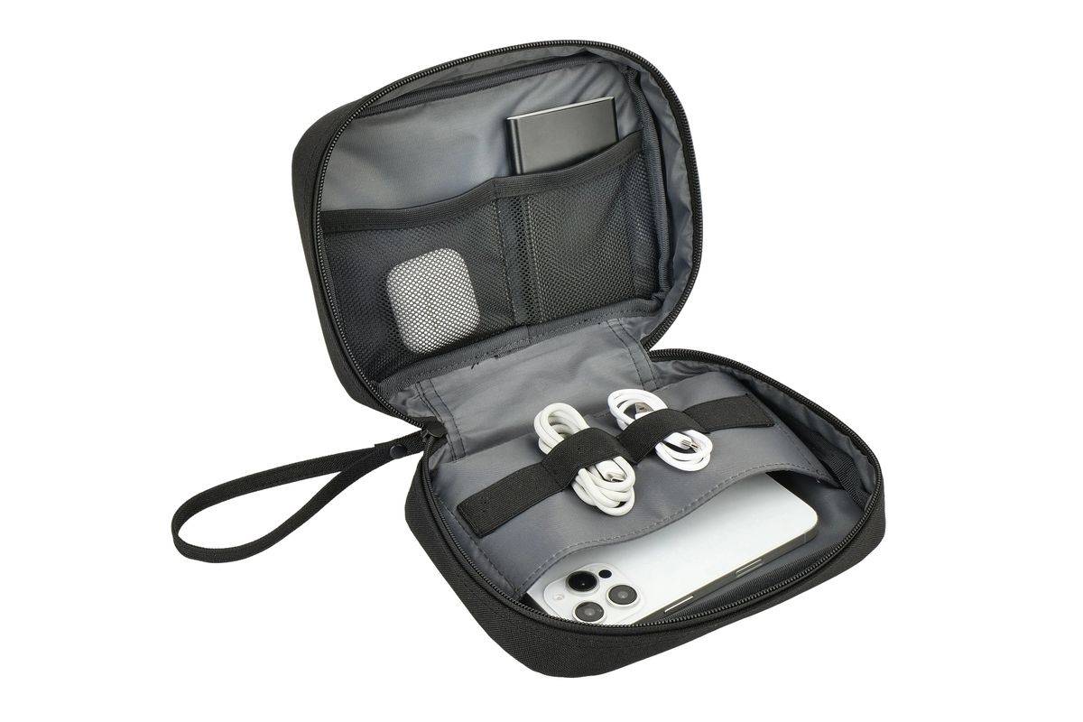 Conceptronic Organizer-Tasche Tech-Zubehörtasche schwarz-4