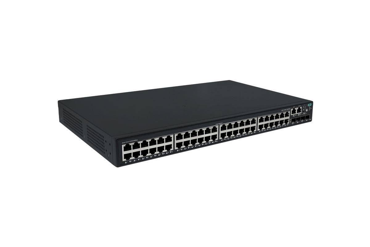 HPE Networking Comware 2150 48p 10M/100M/1G 4p SFP+ 1G/10G - Switch - L3 - managed - 48 x 10/100/1000Base-T + 4 x 1 Giga-2