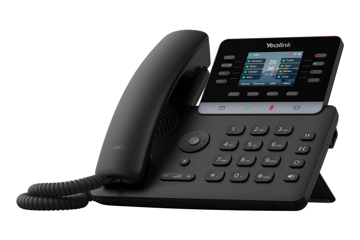 Yealink SIP-T73U - VoIP-Telefon mit Rufnummernanzeige/Anklopffunktion-2