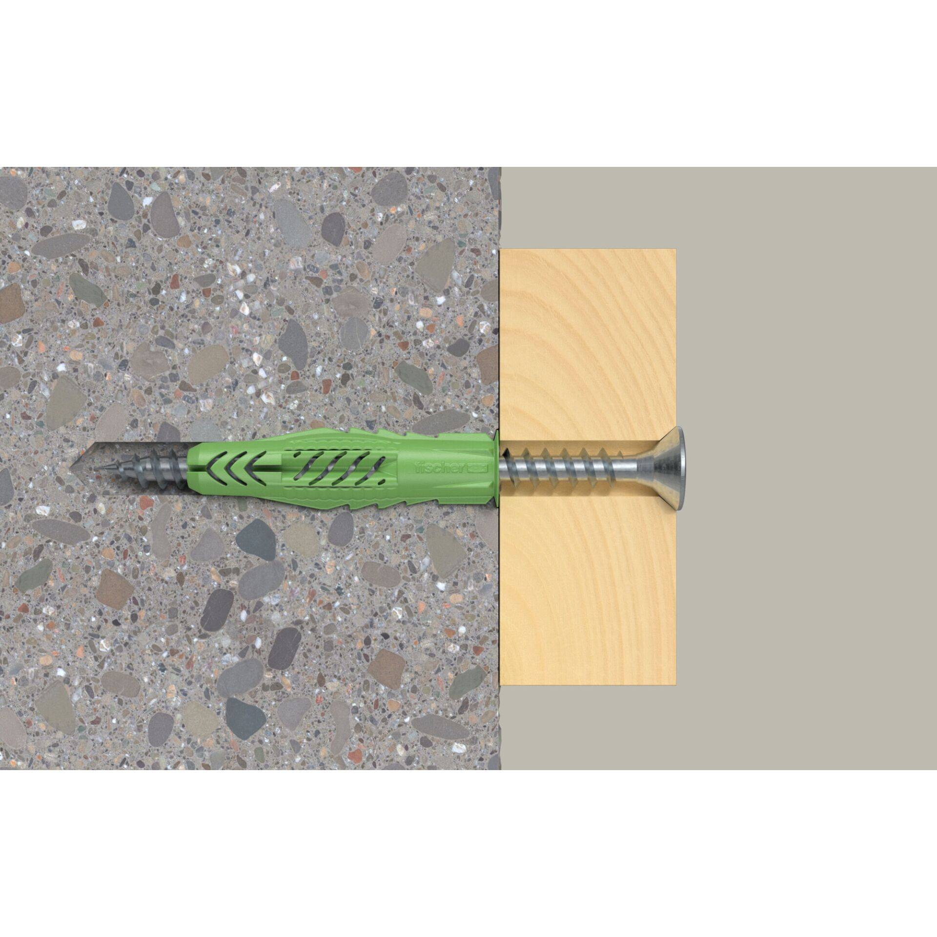 UX Green R Kunststoff-Hohlwandstecker 40Stueck e-1