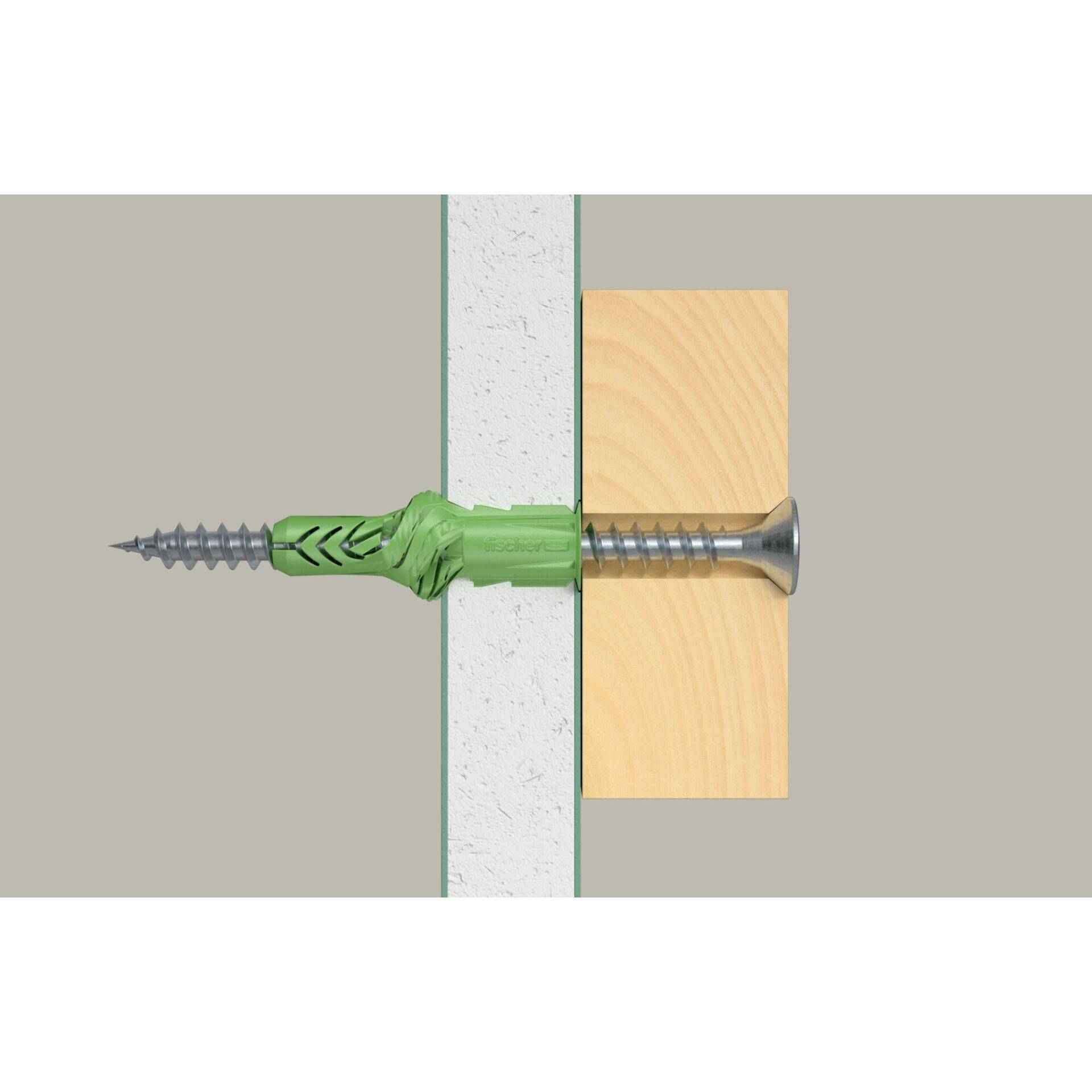 UX Green R Kunststoff-Hohlwandstecker 40Stueck e-2