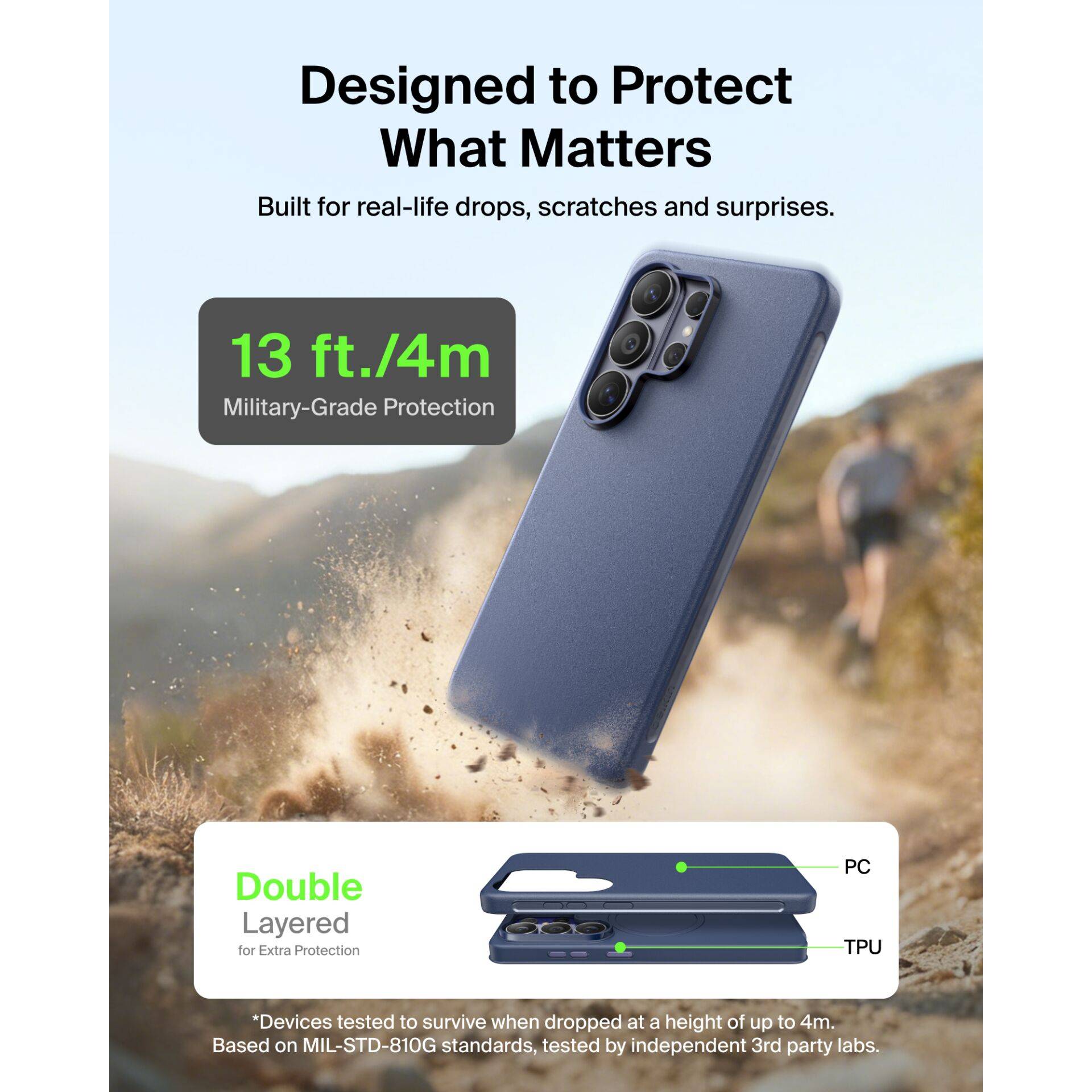 Belkin Protect Series - Hintere Abdeckung für-3