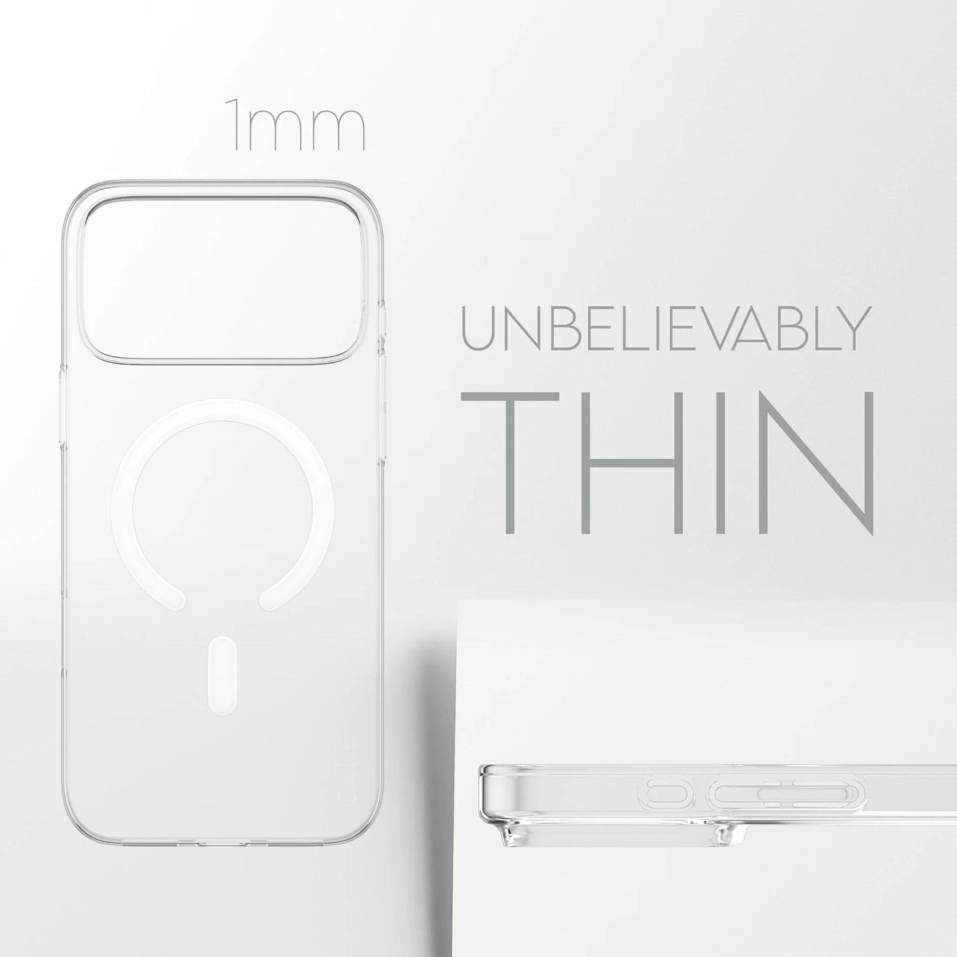 PanzerGlass CARE™ by ® SL1M Case Transparent m. MagSafe iPhone 17 Pro Max, Cover, Apple, Apple - iPhone 17 Pro Max, Tran-4