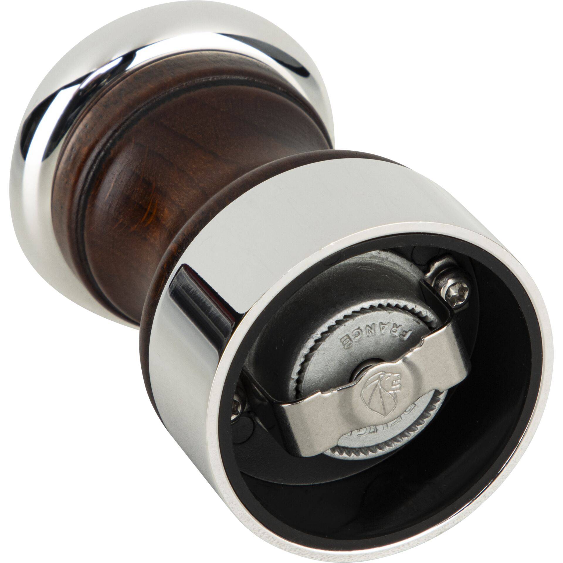 Peugeot Saveurs PALACE Pfeffermühle SILVERPLATE/WOOD 10 cm-1