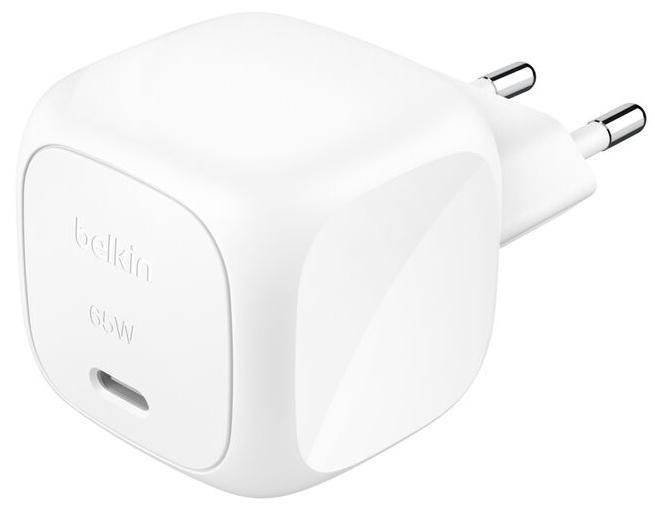 Belkin BoostCharge - Netzteil - kompakt - 65 Watt - Power Delivery 3.1 (24 pin USB-C)-0