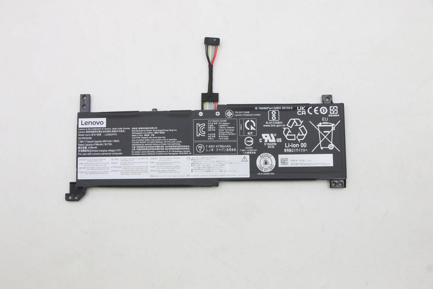 S360 SPA L20M2PF0 7.68V38Wh2cellbty (5B11B36280)-0