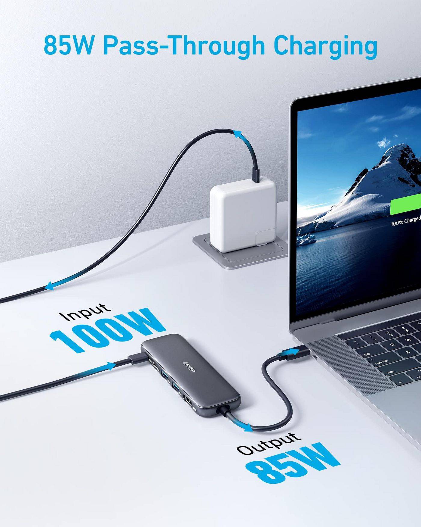 ANKER 332 USB-C Hub (5-in-1) Eingabe / Ausgabe Dockingstations und Hubs-2