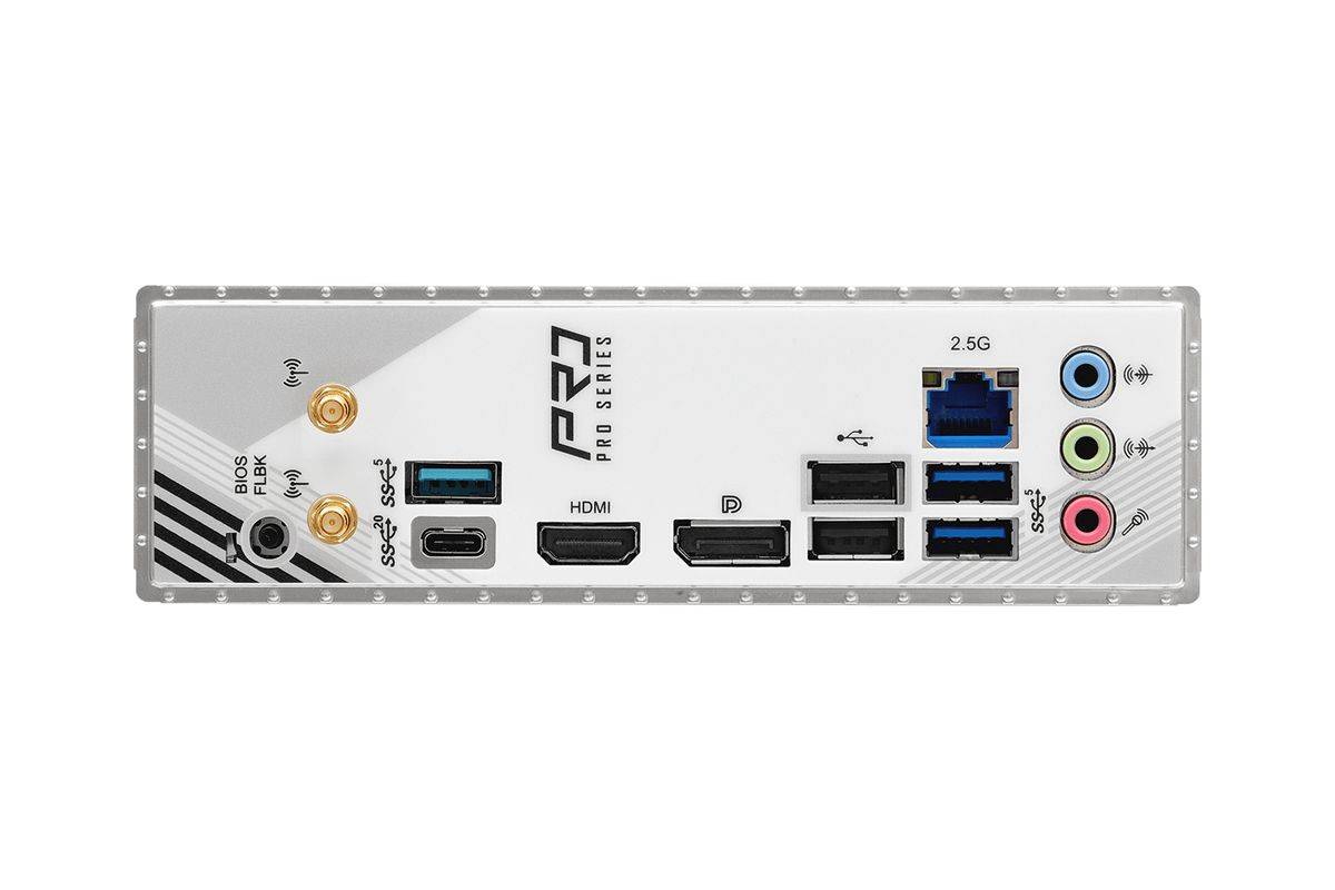 ASRock B860M Pro RS Wifi 1851 mATX HDMI/DP DDR5 Multimedia-Technik Mainboards INTEL-5