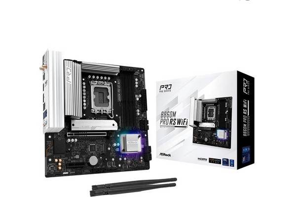 ASRock B860M Pro RS Wifi 1851 mATX HDMI/DP DDR5 Multimedia-Technik Mainboards INTEL