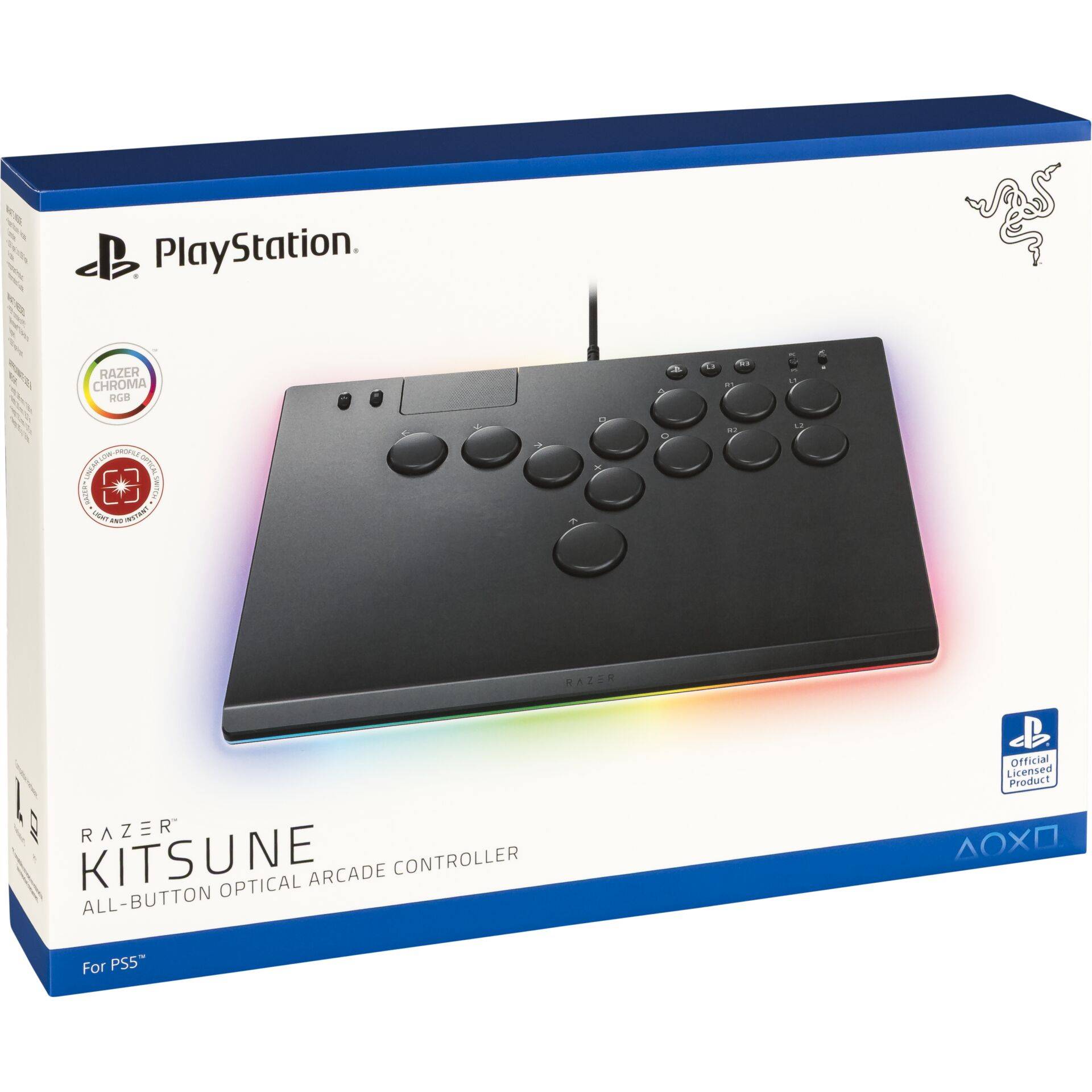 Razer Kitsune - Arcade-Controller - kabelgebunden-2