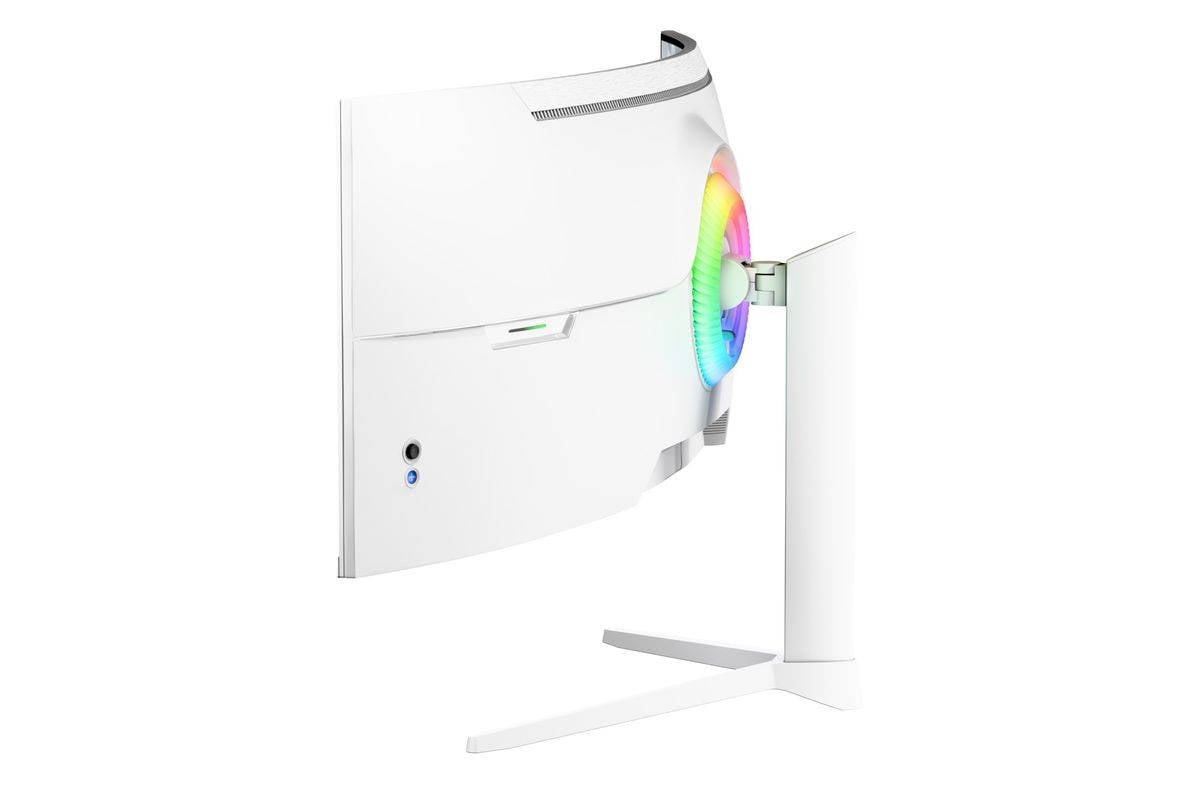 Arozzi Nova 49” Curved, 124,5 cm (49"), 5120 x 1440 Pixel, Dual QHD, LED, 4 ms, Weiß-5