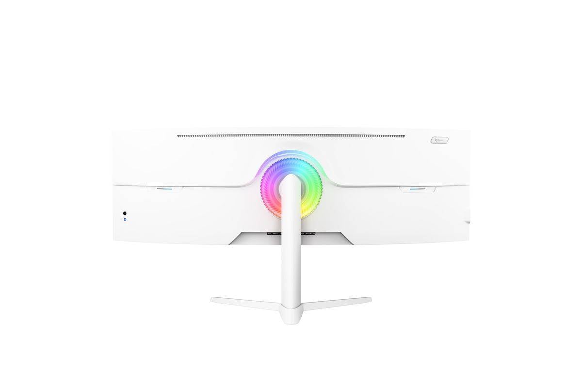 Arozzi Nova 49” Curved, 124,5 cm (49"), 5120 x 1440 Pixel, Dual QHD, LED, 4 ms, Weiß-3