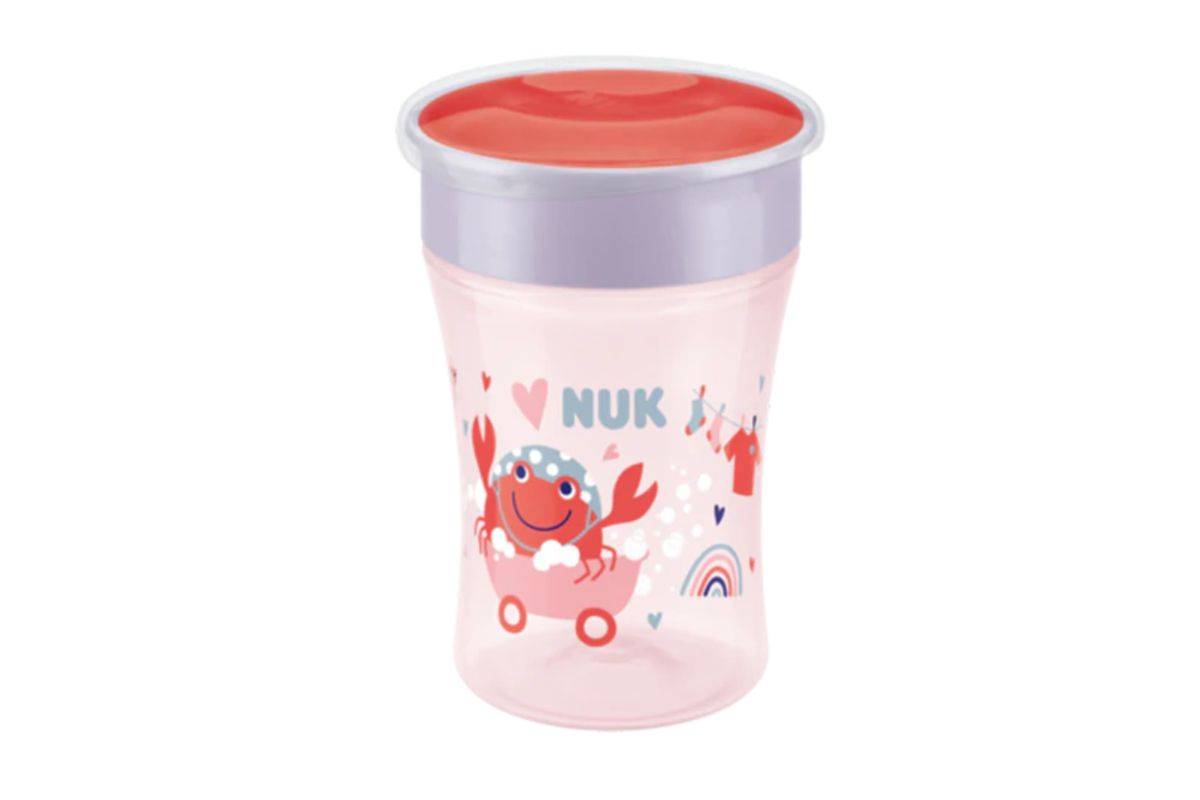 NUK Trinklernbecher Magic Cup 360°-Trinkrand 230ml rot Multimedia-Technik Trinkbecher-0