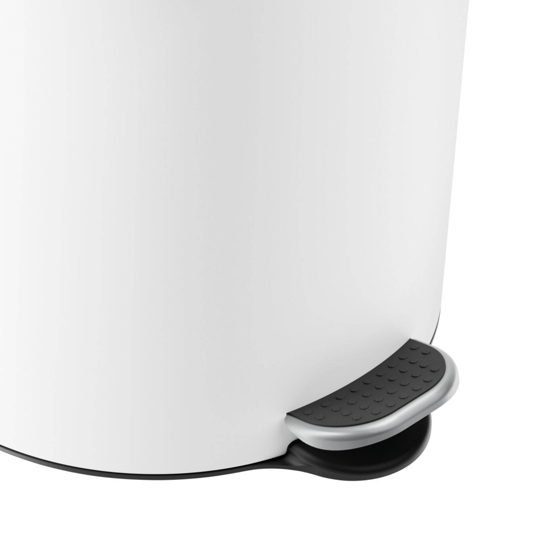 Tretabfallsammler Selekta 20l D290xH435mm Stahlbl.weiß HAILO-1