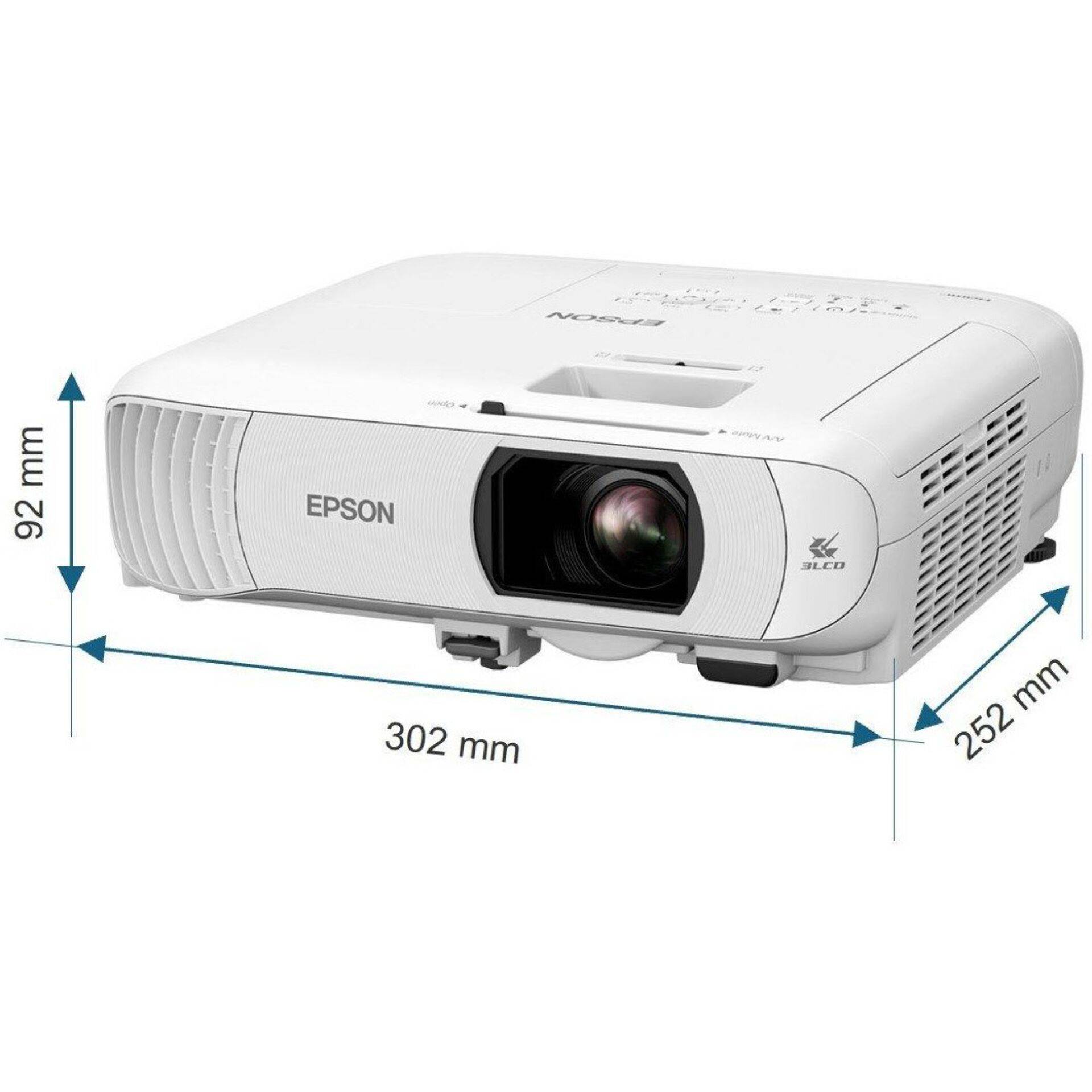 Epson EH-TW840 3-LCD-Projektor tragbar 4000 lm weiß Farbe Full HD 1920 x 1080 16:9 1080p-2