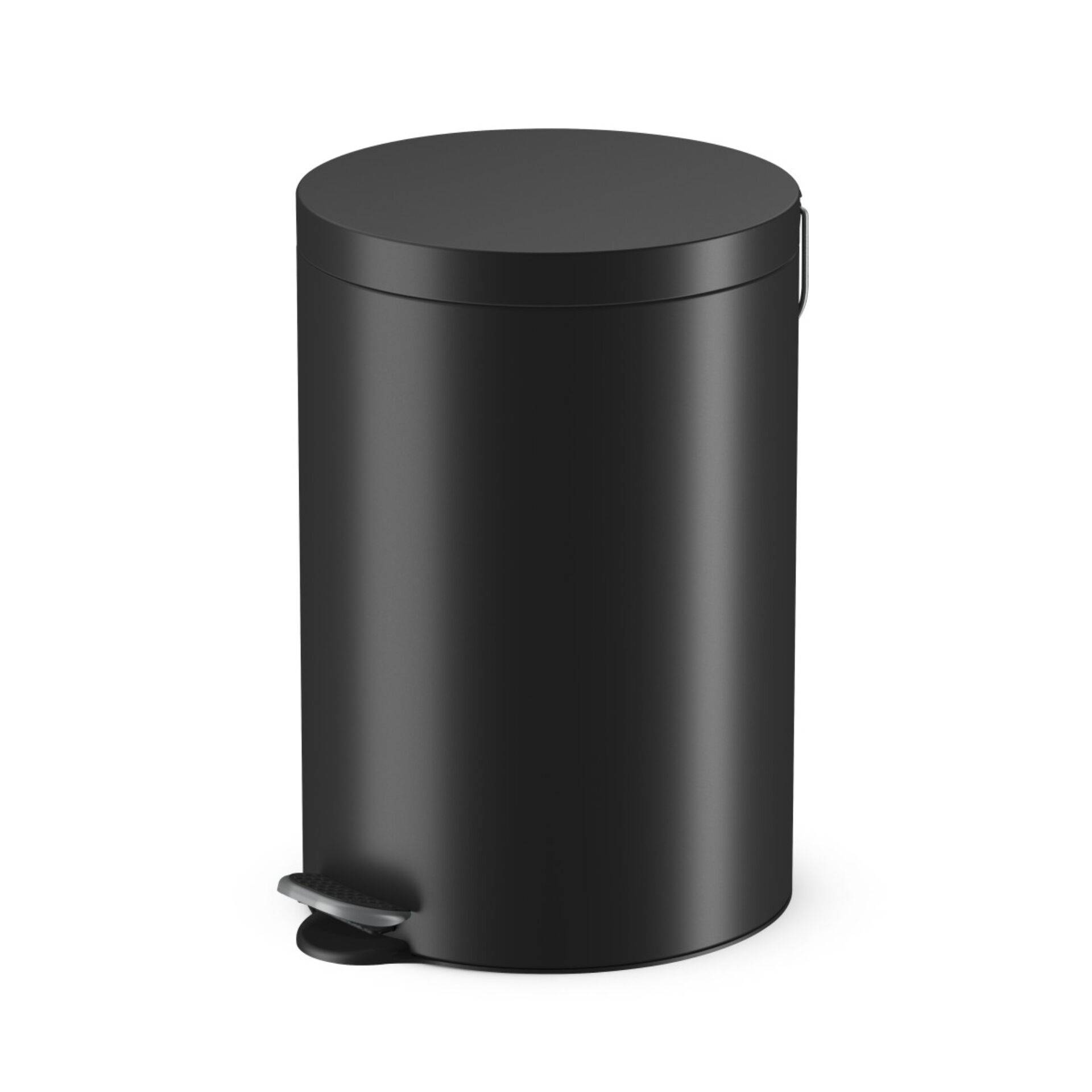 Tretabfallsammler Selekta 20l D290xH435mm Stahlbl.schwarz HAILO-0