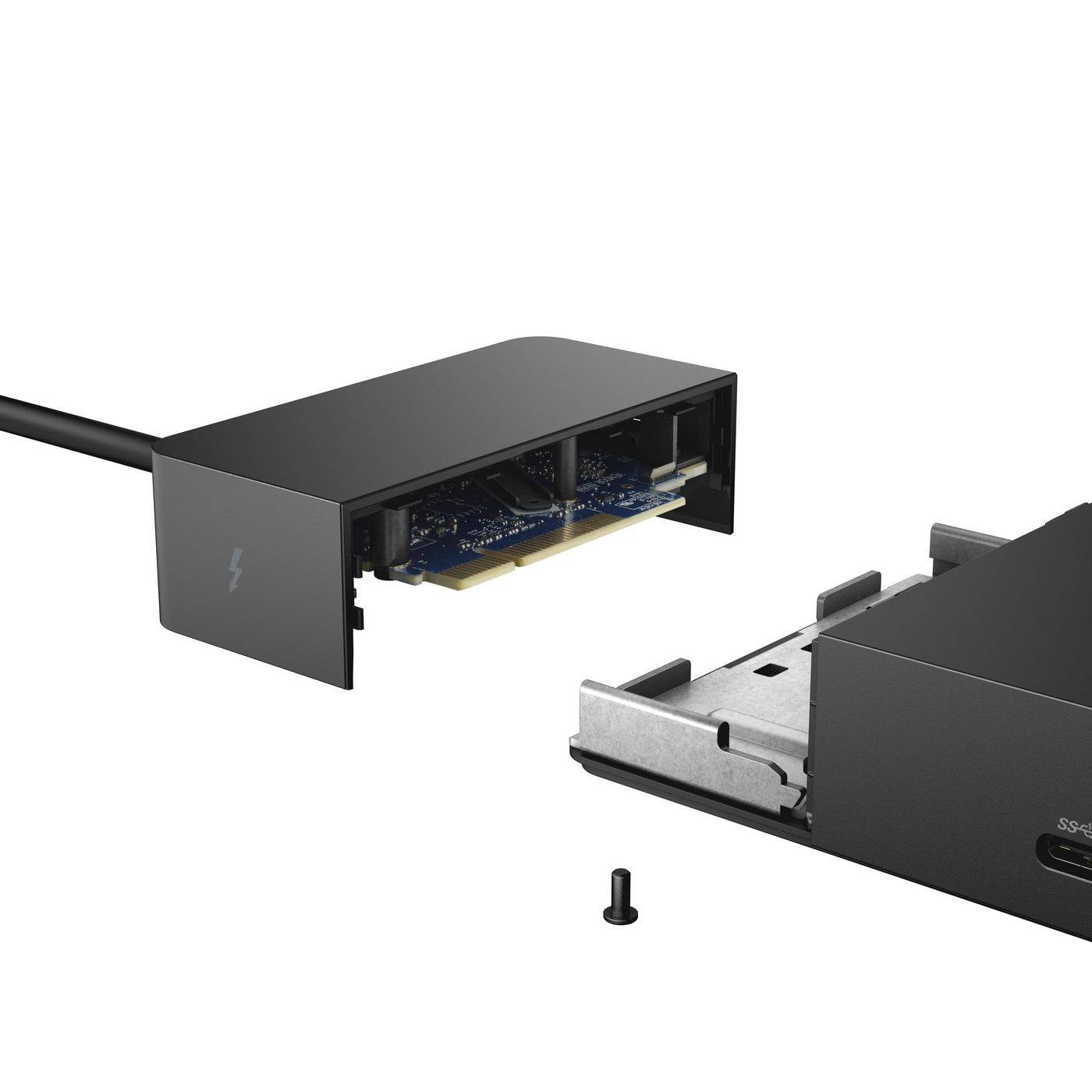 Dell Thunderbolt Dock WD19TB - Dockingstation - USB-C / Thunderbolt 3 - HDMI, 2 x DP, USB-C, Thunderbolt - 1GbE - 180 Wa-3