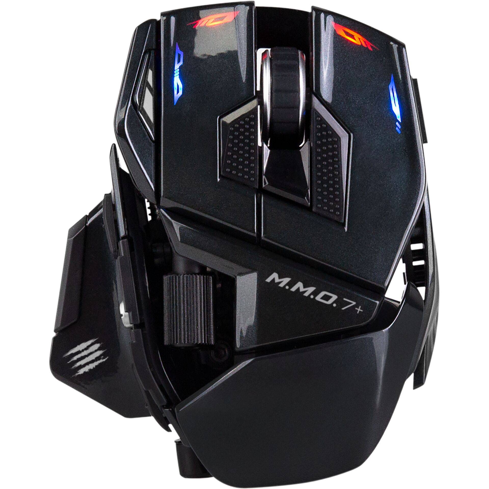Mad Catz M.M.O. 7+ Wireless Gaming Mouse Black - Maus - 5.600 dpi-0