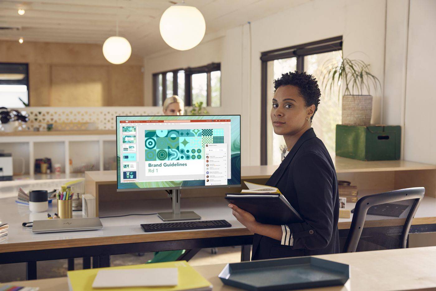 B-Ware HP 527da 5 Series LED-Monitor 68,6 cm 27 Zoll 1920 x 1080 Full HD 1080p @ 100 Hz IPS 300 cd/m² 1500:1 5 ms-4