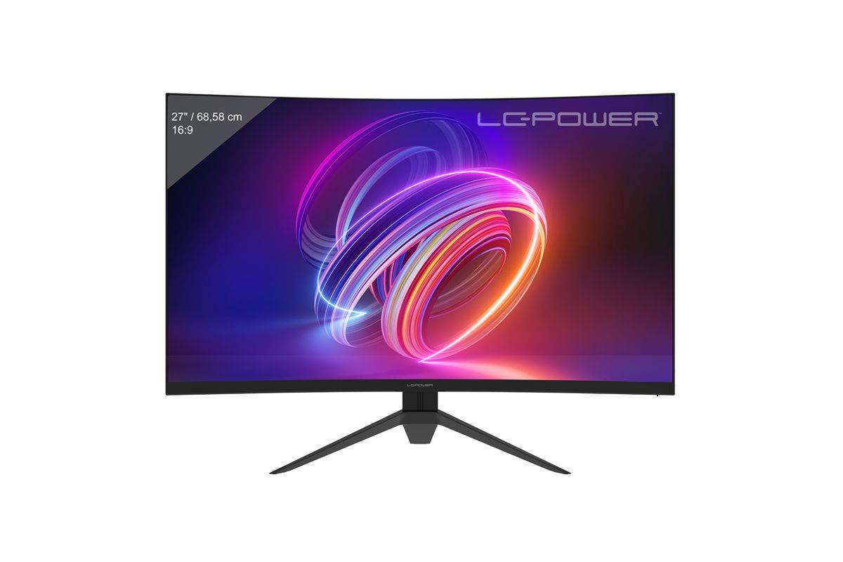 LC-POWER - LC Power LC-M27FC - LCD-Monitor - Gaming - gebogen - 68.6 cm (27"")-0