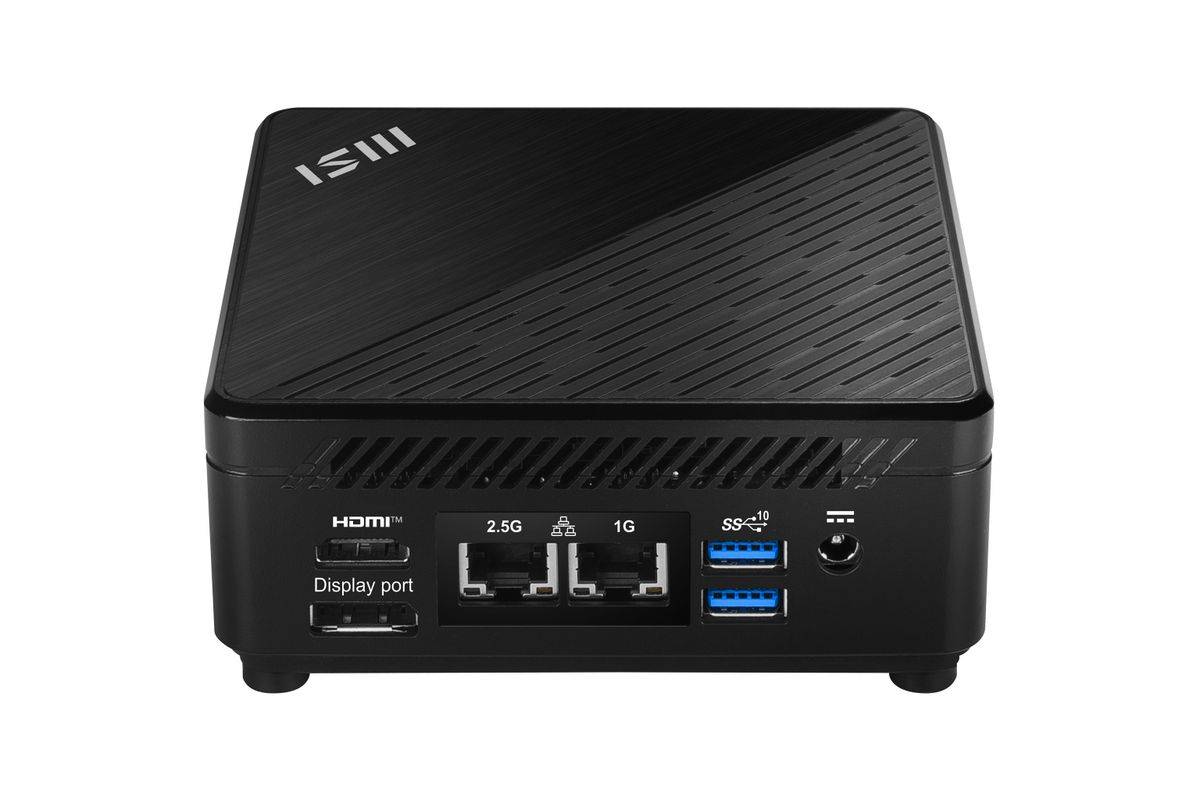 MSI CUBI 5 1M 437BEU - Barebone - Mini-PC - 1 x Core 7 150U / 1.8 GHz - RAM 0 GB - Intel Graphics - Wi-Fi 6E, Bluetooth-3