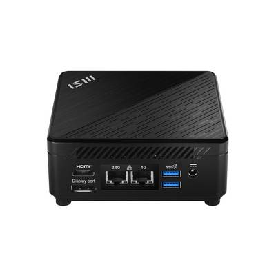 MSI CUBI 5 1M 437BEU - Barebone - Mini-PC - 1 x Core 7 150U / 1.8 GHz - RAM 0 GB - Intel Graphics - Wi-Fi 6E, Bluetooth-3
