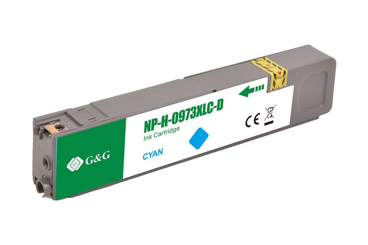 G&G | Ninestar Tintenpatrone kompatibel HP 973X/F6T81AE XL-Cyan - Kompatibel - Tintenpatrone-2