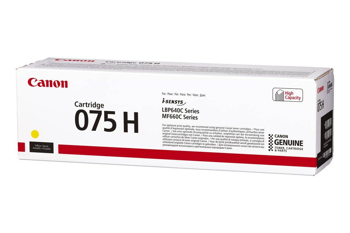Canon Ink Cartridge 075 H Y-1