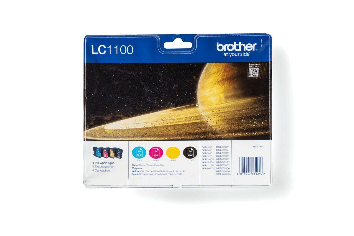 Patrone Brother LC-1100VALBP Multipack Multimedia-Technik Patronen-0