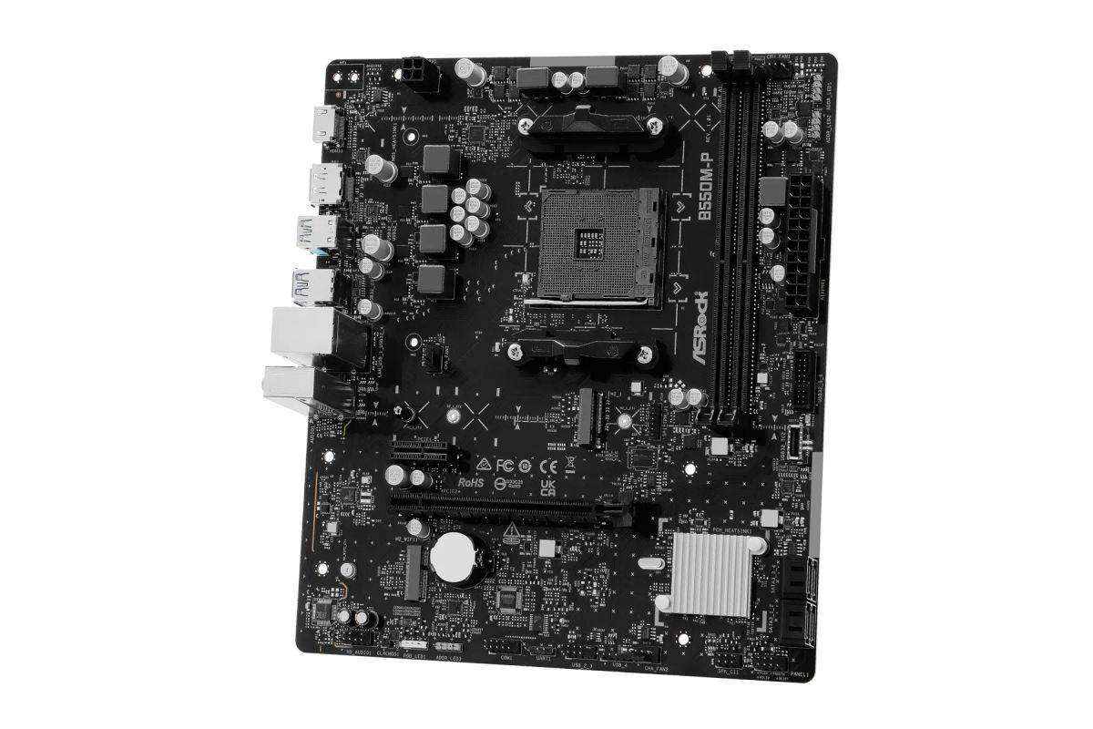 ASRock B550M P AM4 D AMD Sockel Ryzen-5