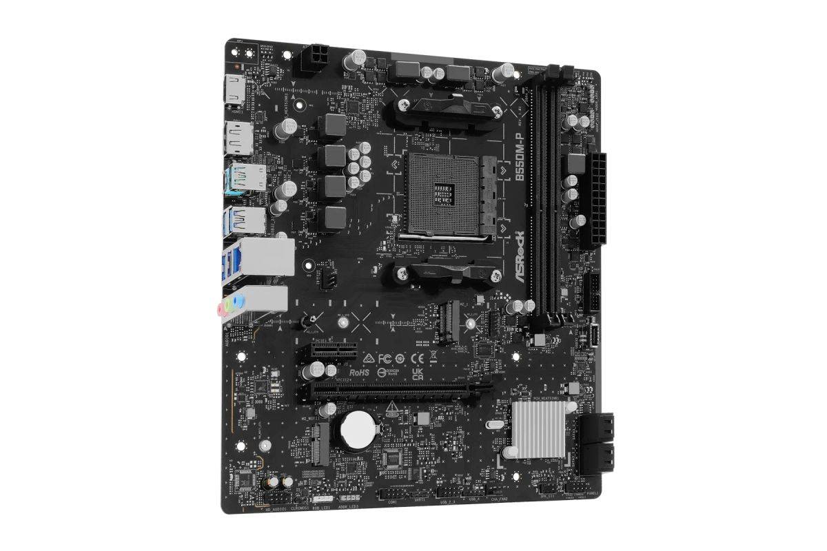 ASRock B550M P AM4 D AMD Sockel Ryzen-4