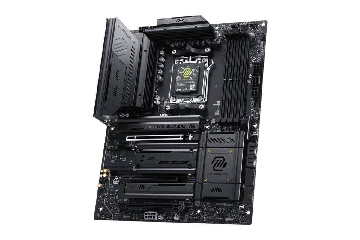 MSI MAG X870E TOMAHAWK MAX WIFI - Motherboard - ATX - Socket AM5 - AMD X870E Chipsatz - USB-C 3.2 Gen 2x2, USB-C 3.2 Gen-3