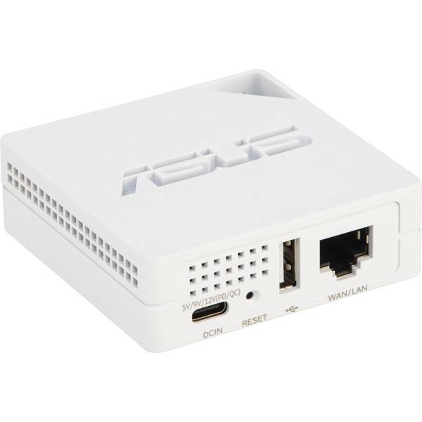 ASUS RT-AX50 Go Dual-Band Wi-Fi 6 Tragbarer Router 90IG09T0-MO0B00