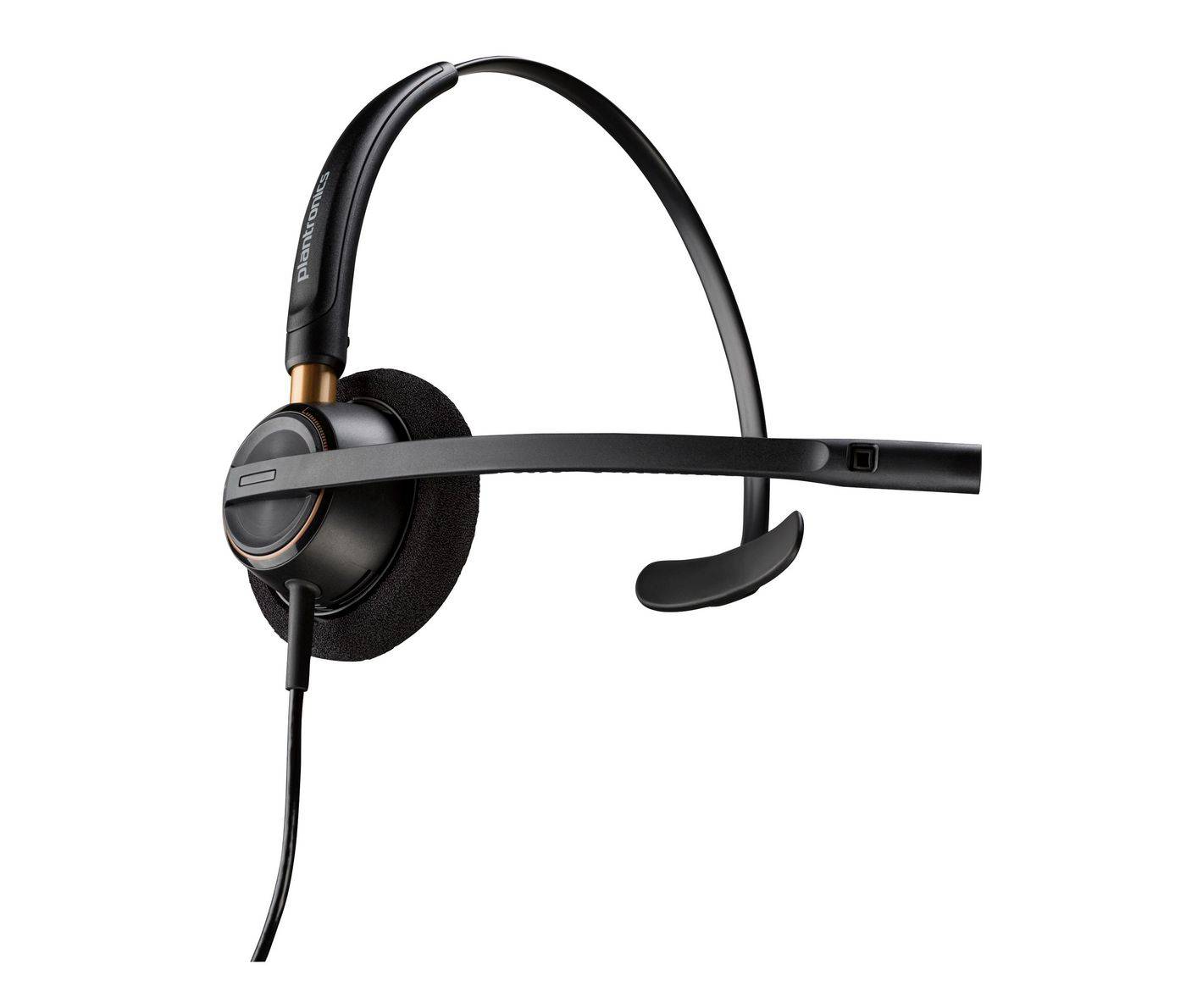 Poly EncorePro HW510, mono Pro HW510, Headset, Head-band, Office/Call center, Black, Monaural, 118 dB-0