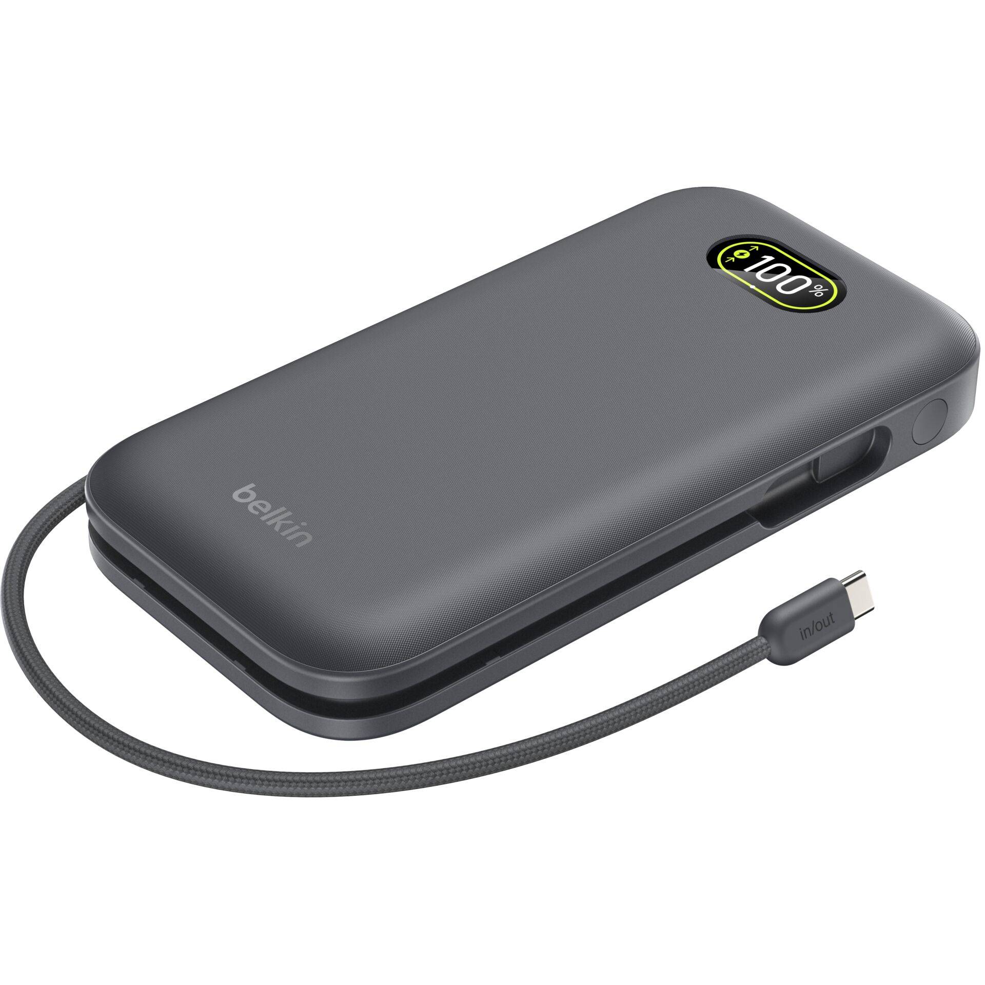 Belkin UltraCharge Pro - Powerbank - 27000 mAh - 140 Watt - Fast Charge, QC - 2 Ausgabeanschlussstellen (USB, USB-C)-1