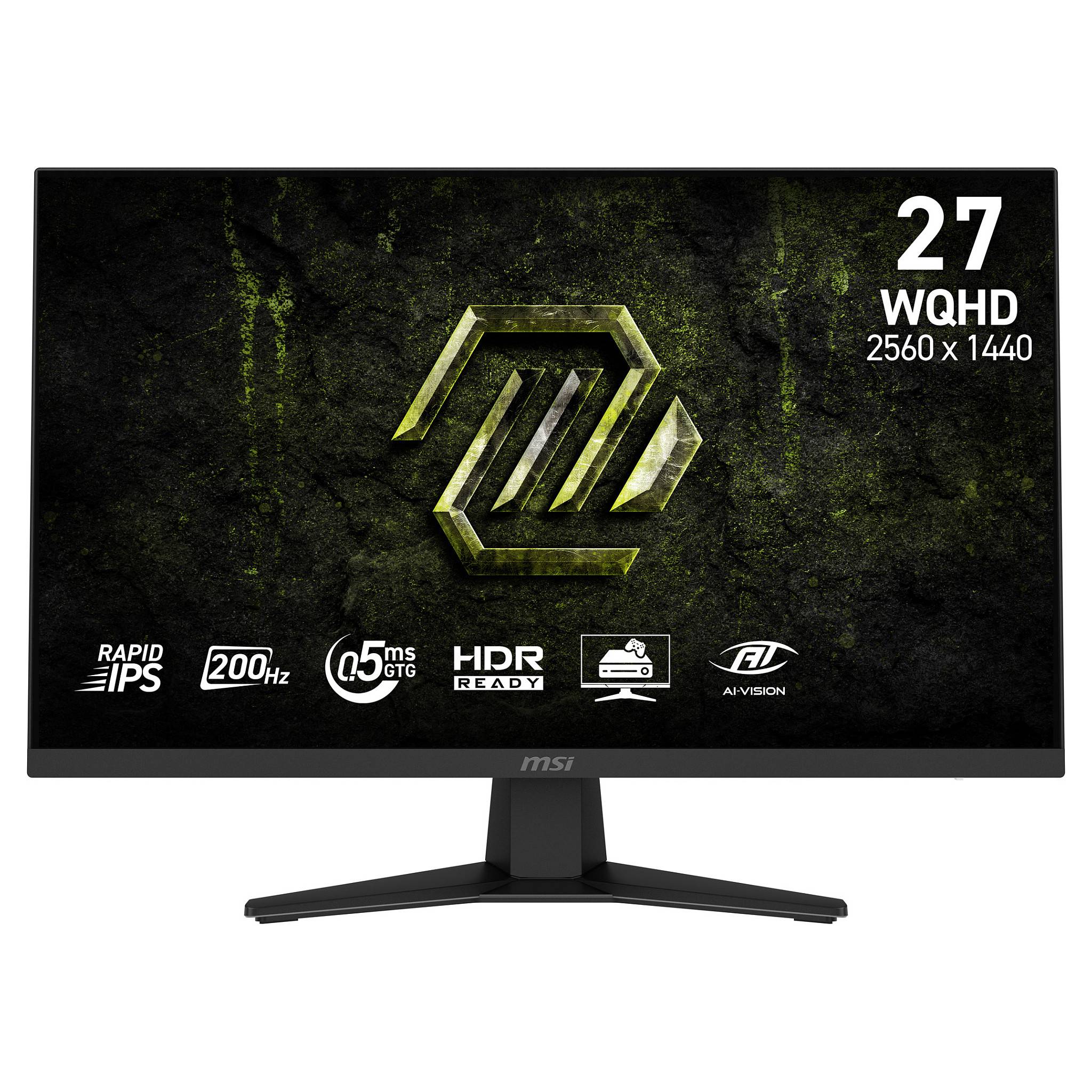 MSI MAG 274QF E20 ECRAN PLAT DE PC 27 PIXELS Wide Quad HD LCD 68,6 cm 27" IPS DisplayPort HDMI-0