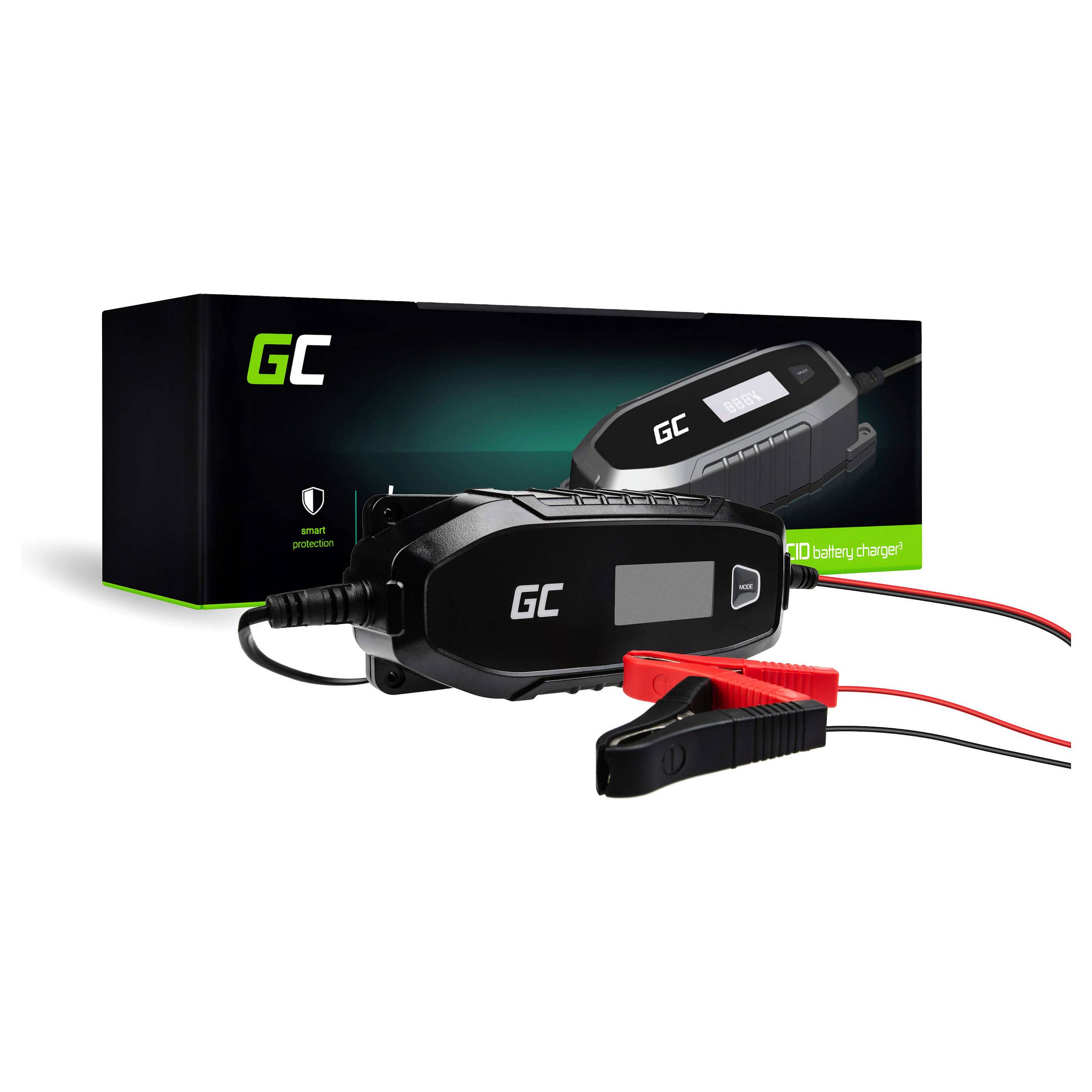 Green Cell Charger for accumulators 6V 12V 4A with diagnostics function Energie & USV Batterien-0