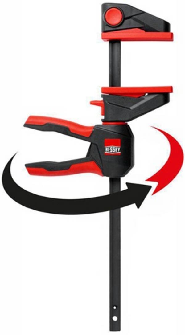 Einhandzwinge EZ360 Spann-W.110mm A.40mm Spreiz-W.104-208mm BESSEY