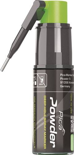 Spray-Marker Powder DeepHole grün-fluoreszierend Inh.20g f.tiefe Bohrlöcher PICA-4