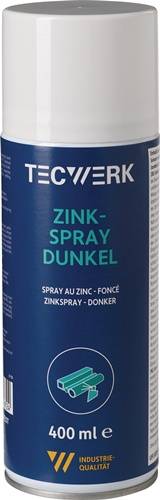 2000354065 Zinkspray dunkel 400ml dunkelgrau/staubgrau Spraydose TECWERK