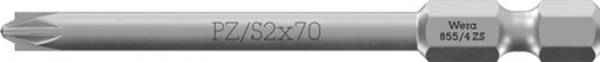 855/4 PZ/S PlusMinus Bits, # 2 x 70 mm