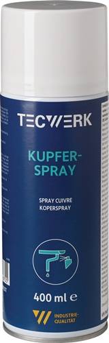 Kupferspray 400ml Spraydose TECWERK