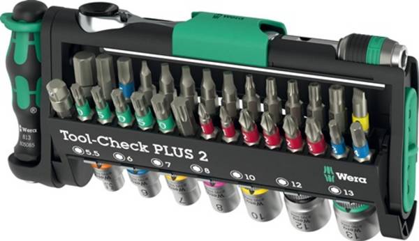Bit-/Steckschlüsselset Tool Check Plus 2 39-tlg.WERA