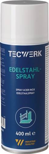 Edelstahlspray 400ml Spraydose TECWERK