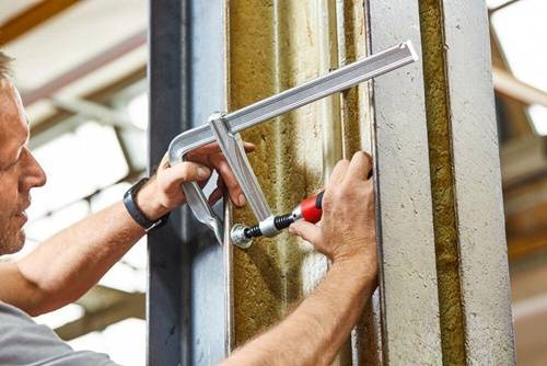 Ganzstahl-Schraubzwinge Bessey GZ40-12KG Spann-Weite (max.): 400 mm Ausladungs-Maße:120 mm-11