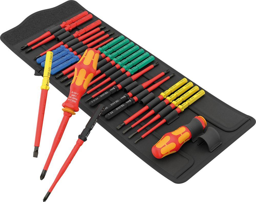 Wechselklingen-Satz Kraftform Kompakt VDE 26-teilig VDE Big Pack Wera-0