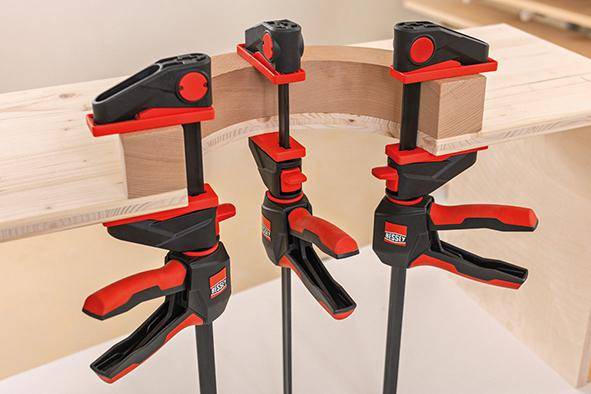 Bessey Einhandzwinge mit drehbarem Griff S - EZ360S-11SET-2